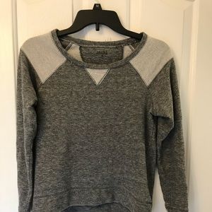 Teen grey light crewneck for girls
